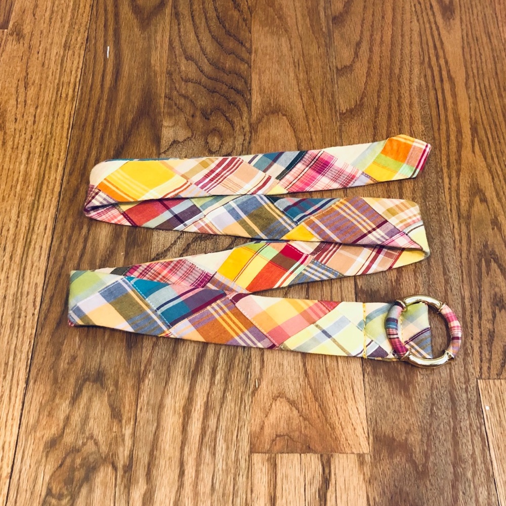 J. CREW Madras Belt